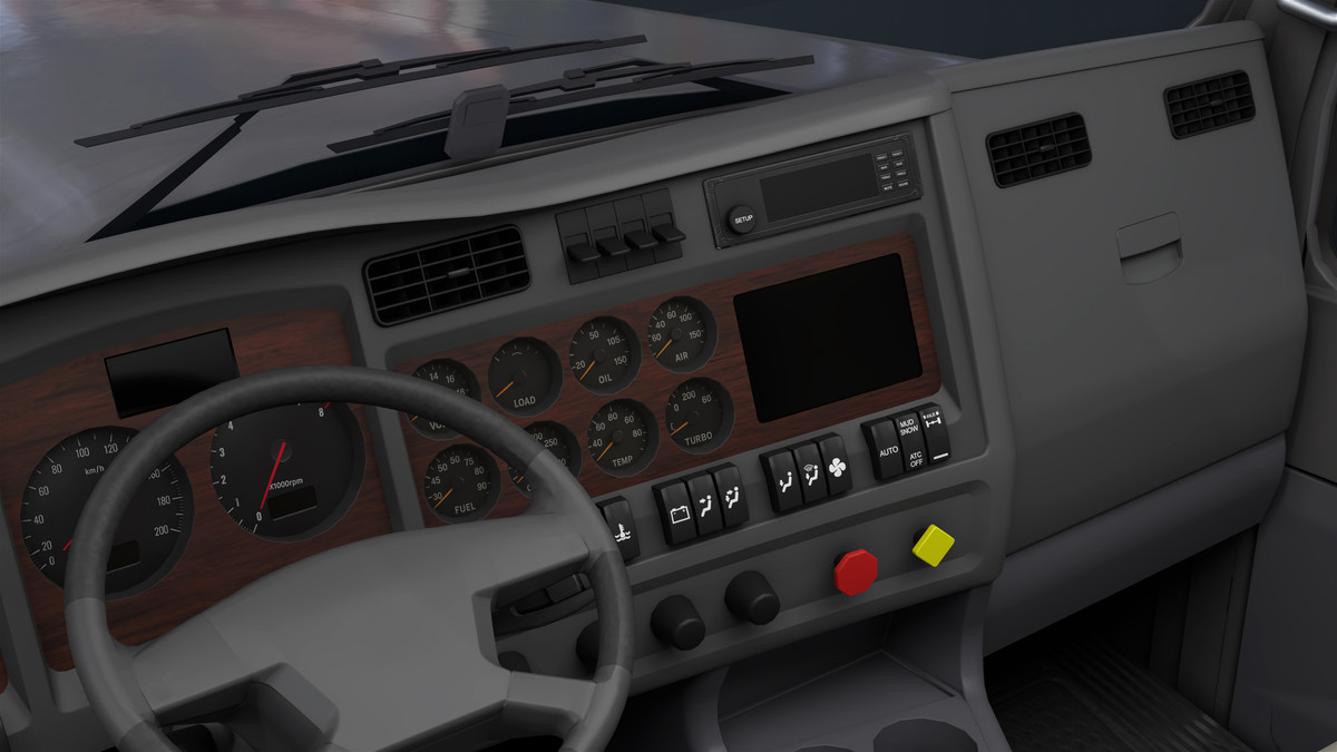 Heavy Truck Chassis 07 Generic Grey URP HDRP Textures