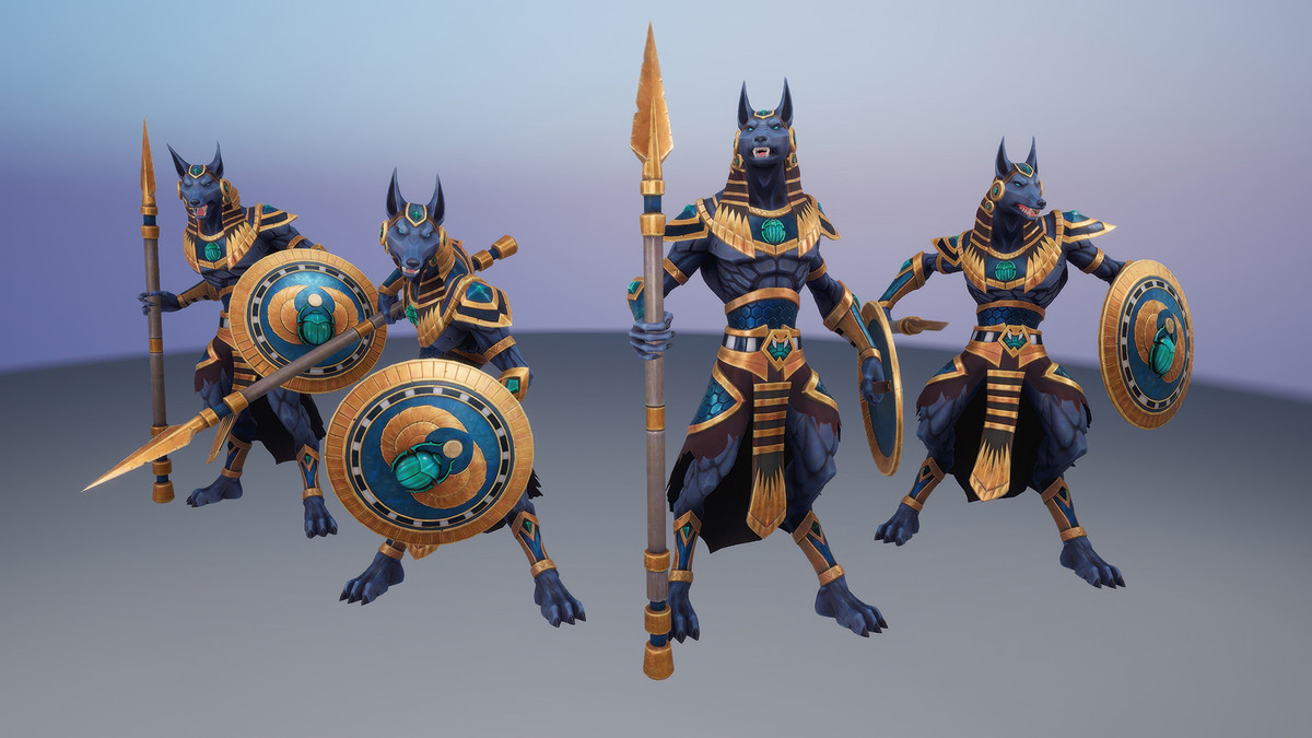 Stylized Fantasy Anubis