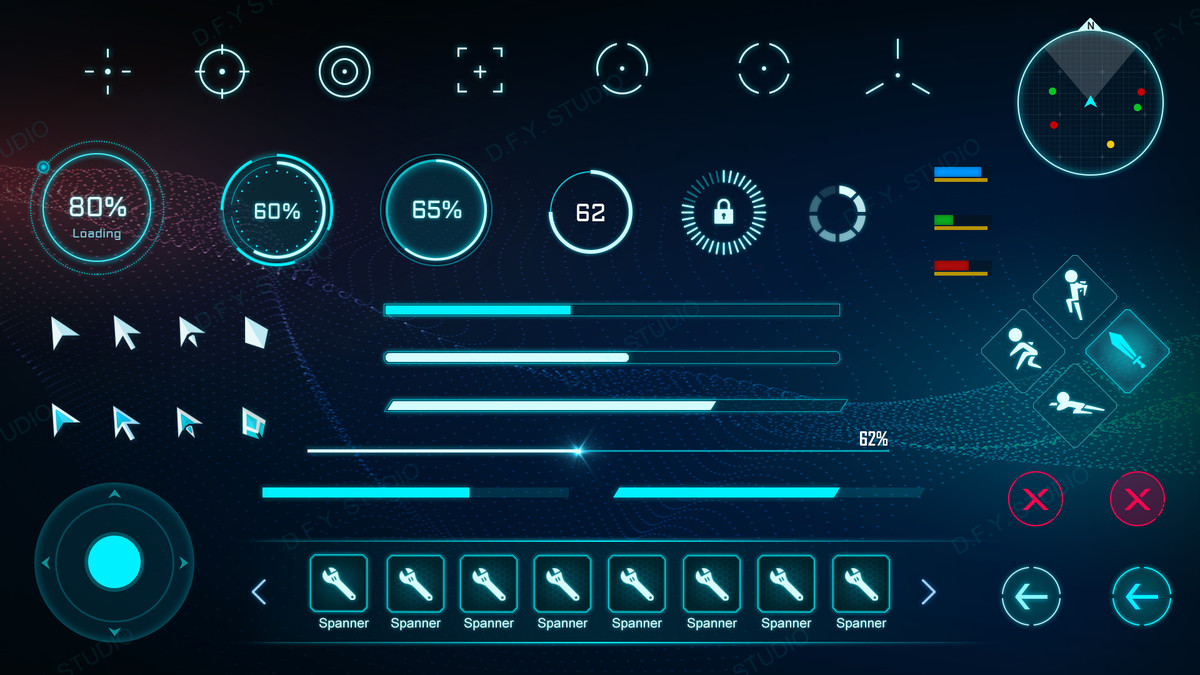 SCI-FI UI_Components v2