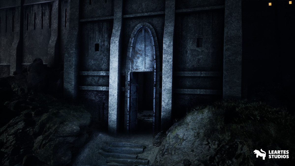 Haunted Prison Environment ( Exterior + Interior , Modular)