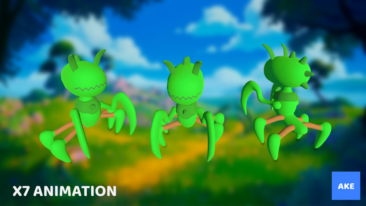 Monsters Pack-Stylized Asset Pack by Ake