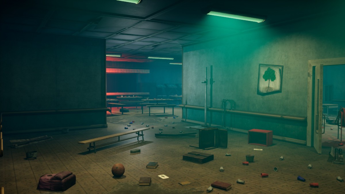 School Destroyed Modular