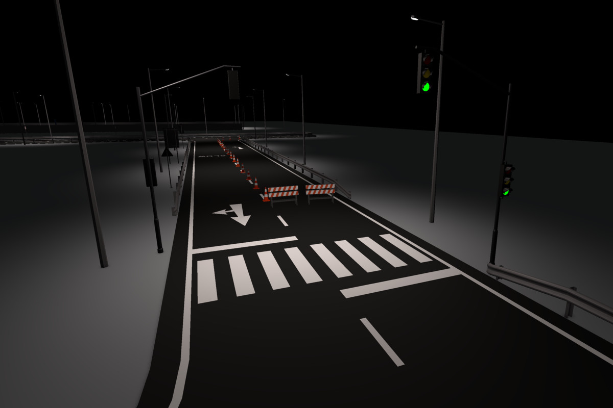 Low Poly Urban Traffic Pack