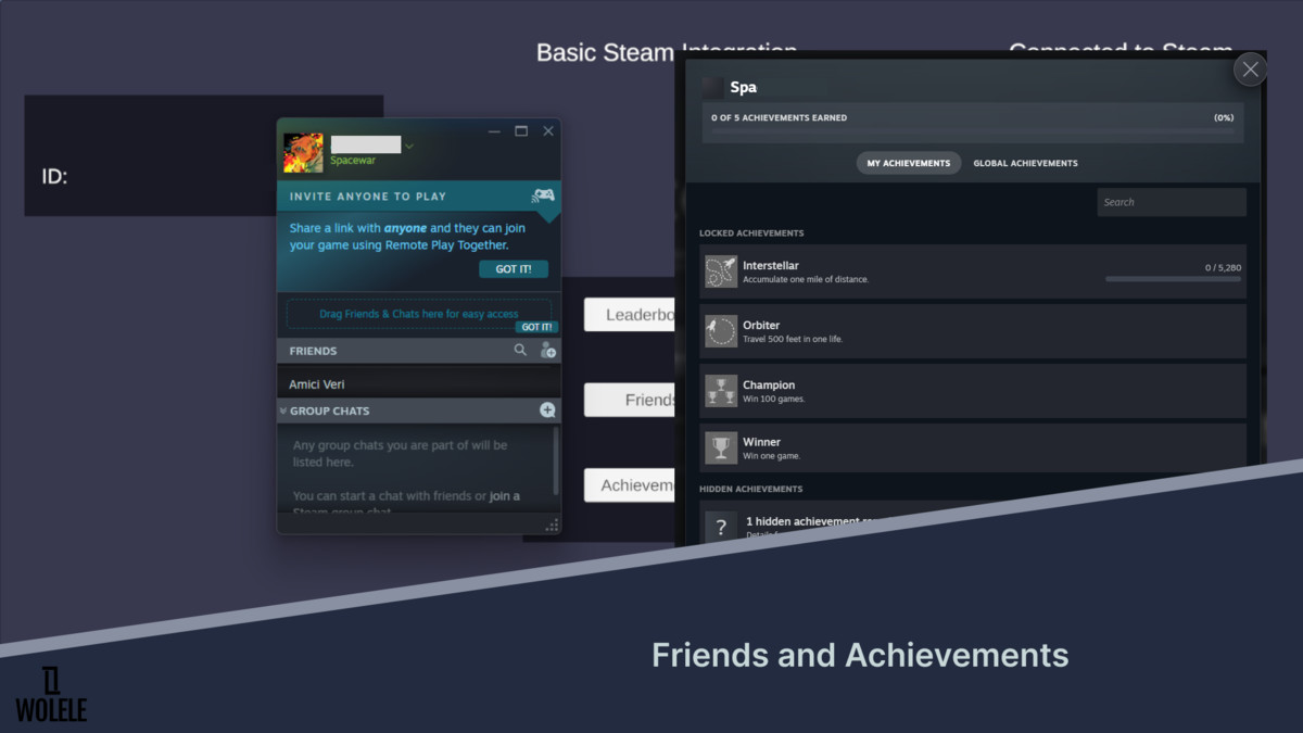Basic Integration For Steam