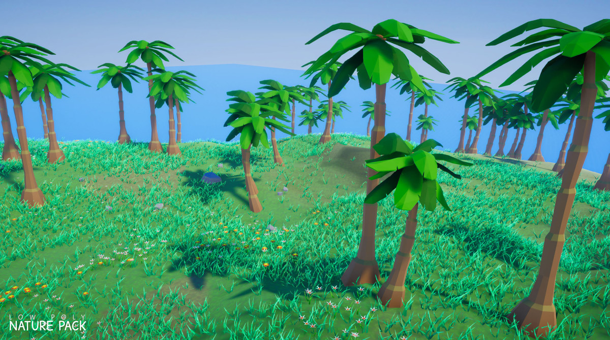 Low Poly Nature Biomes Pack