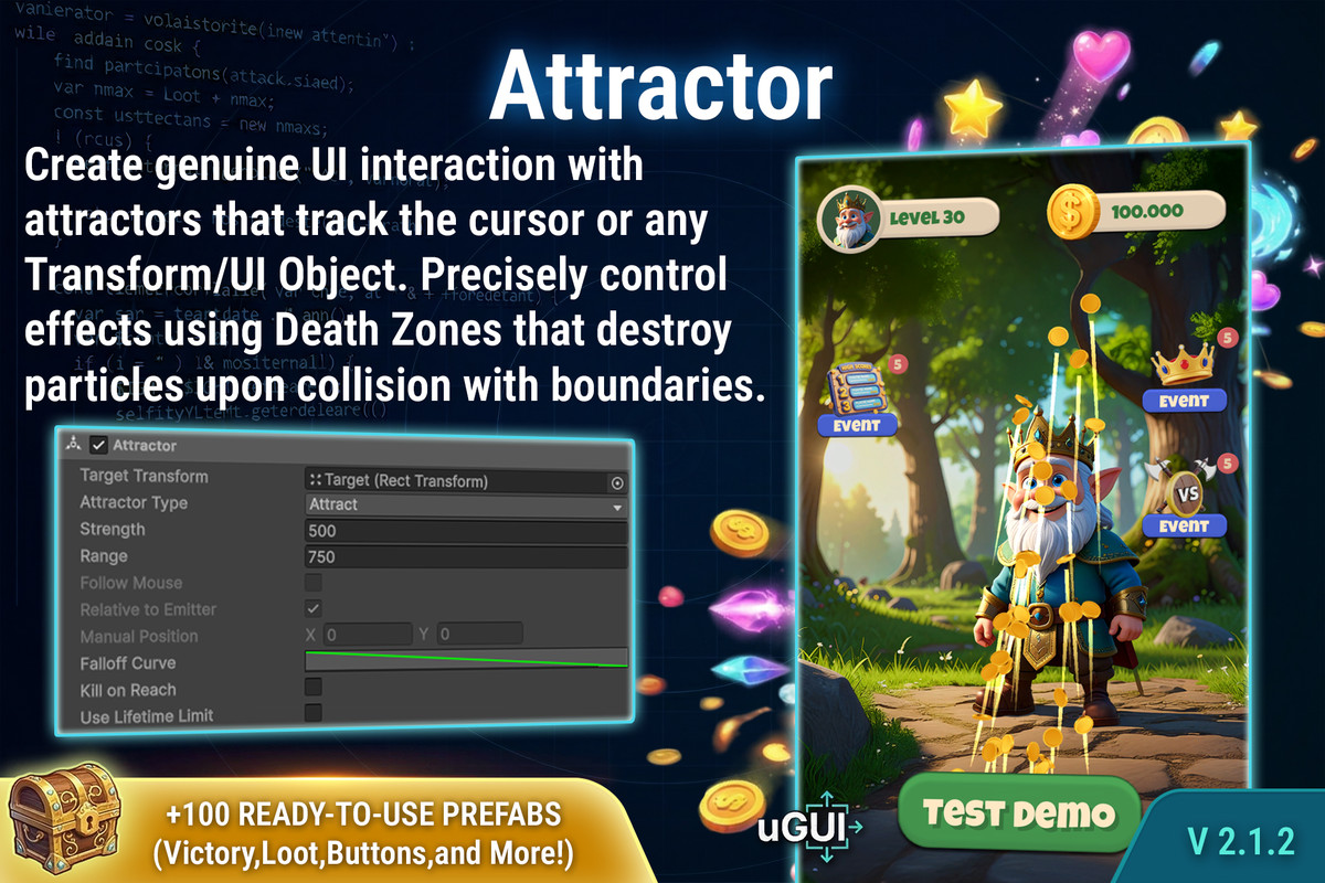 UI Particle System: Native Canvas VFX