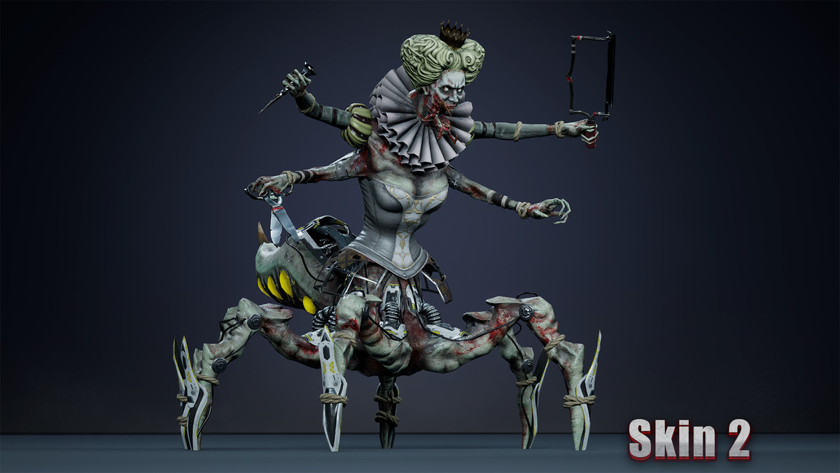Fantasy Cyborg Queen