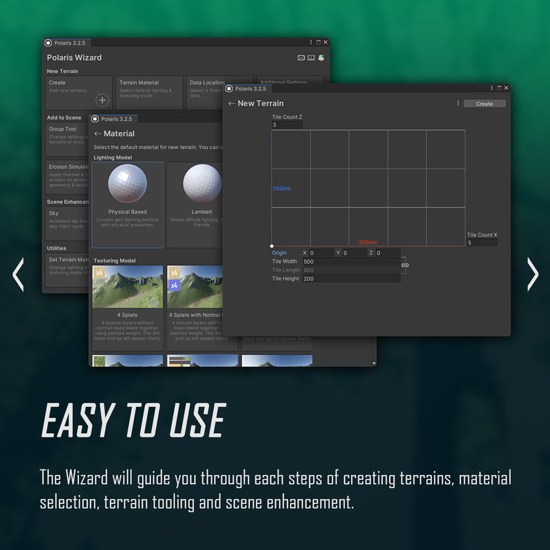 Polaris Summit - Low Poly Terrain Tool