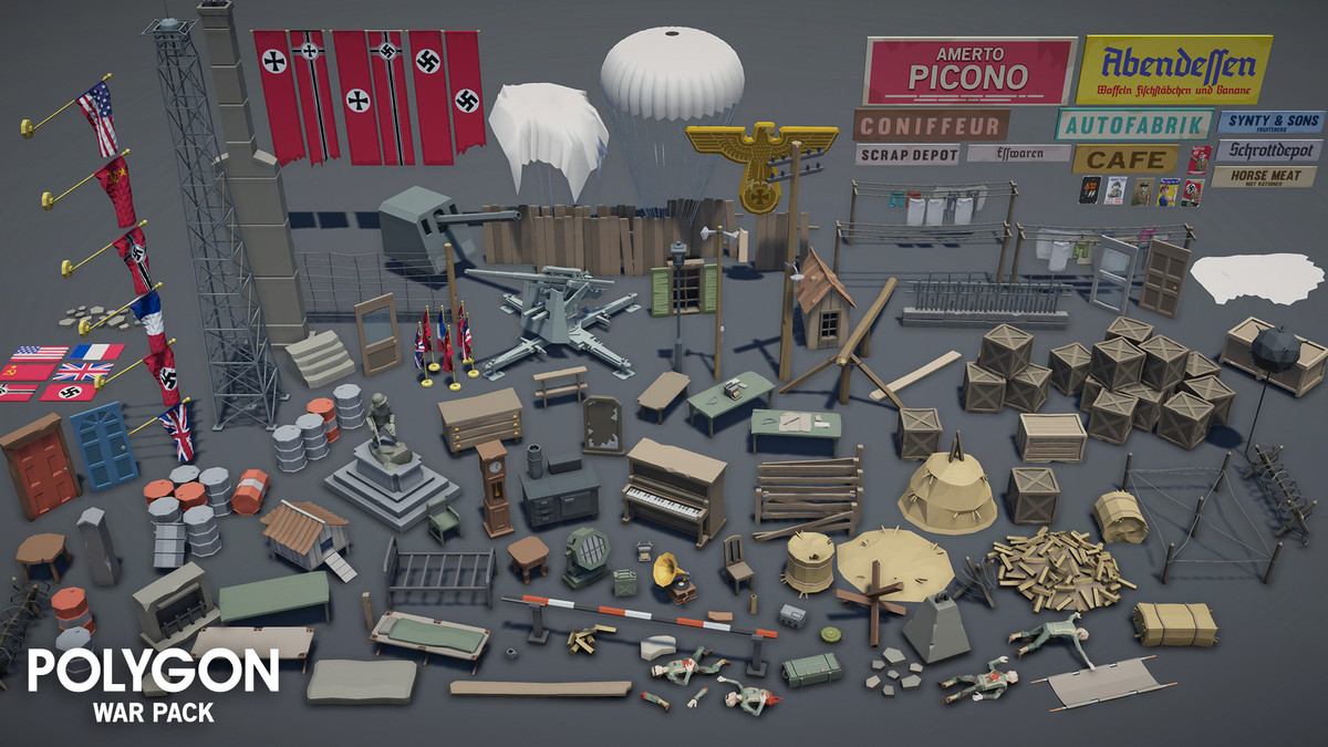 Value Bundle – POLYGON War Pack and WWI Map