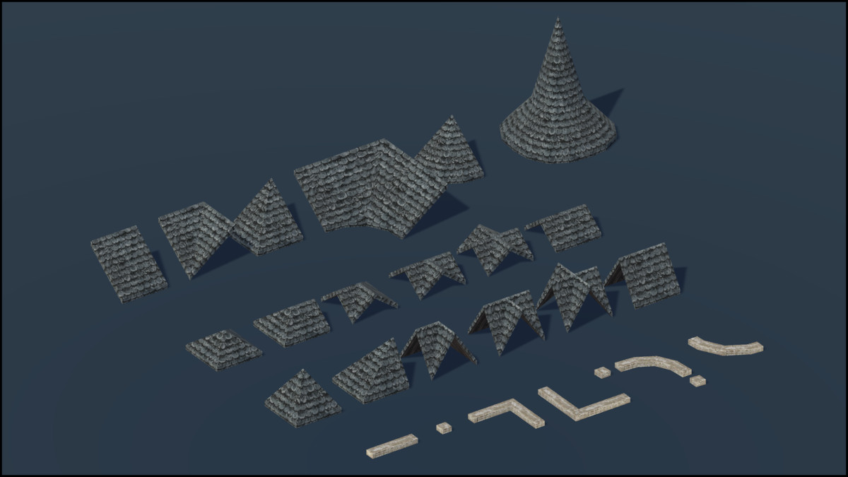 Cold Fortress - Retro Style Modular Environment Pack