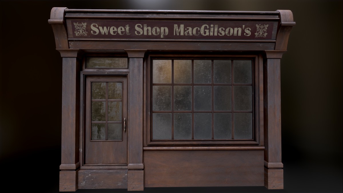 Old English Shop Front