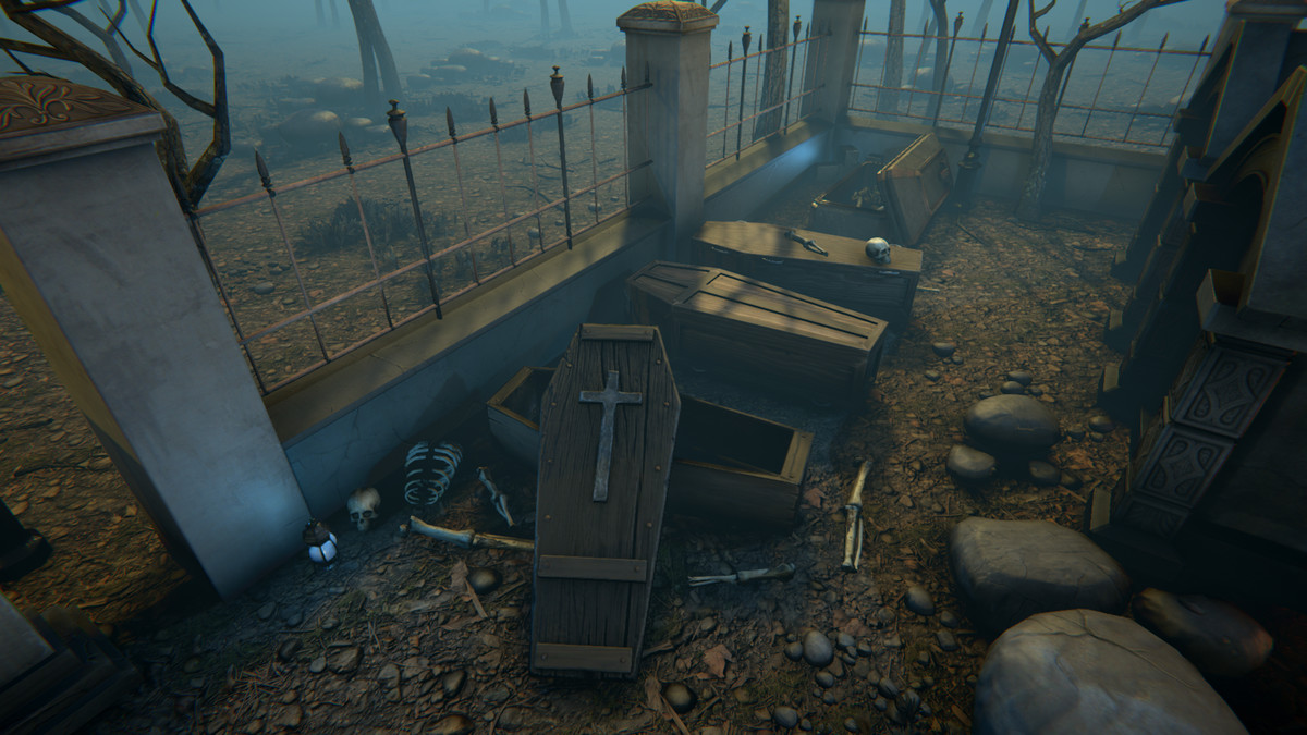 Realistic Cemetery Asset Package