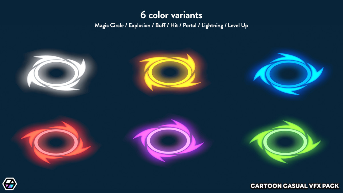 Cartoon Casual VFX Pack