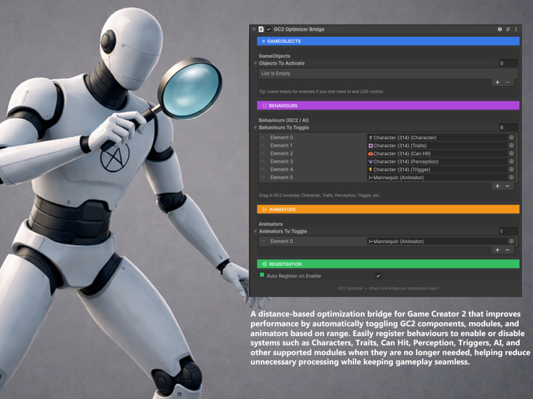 Optimizer | Game Creator 2