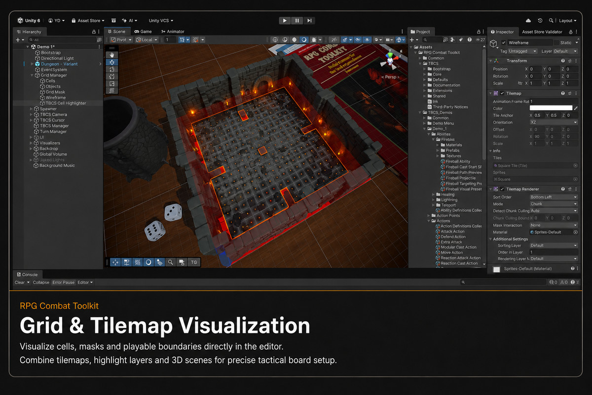 RPG Combat Toolkit - Turn Based Tactics