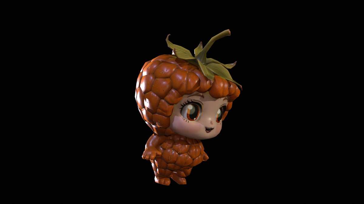 Chibi Fruit Rasberry
