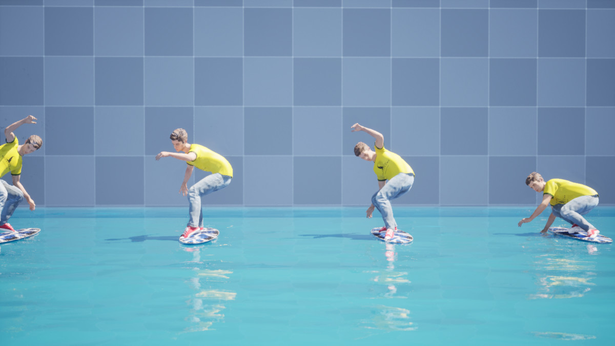 Surfing Animation
