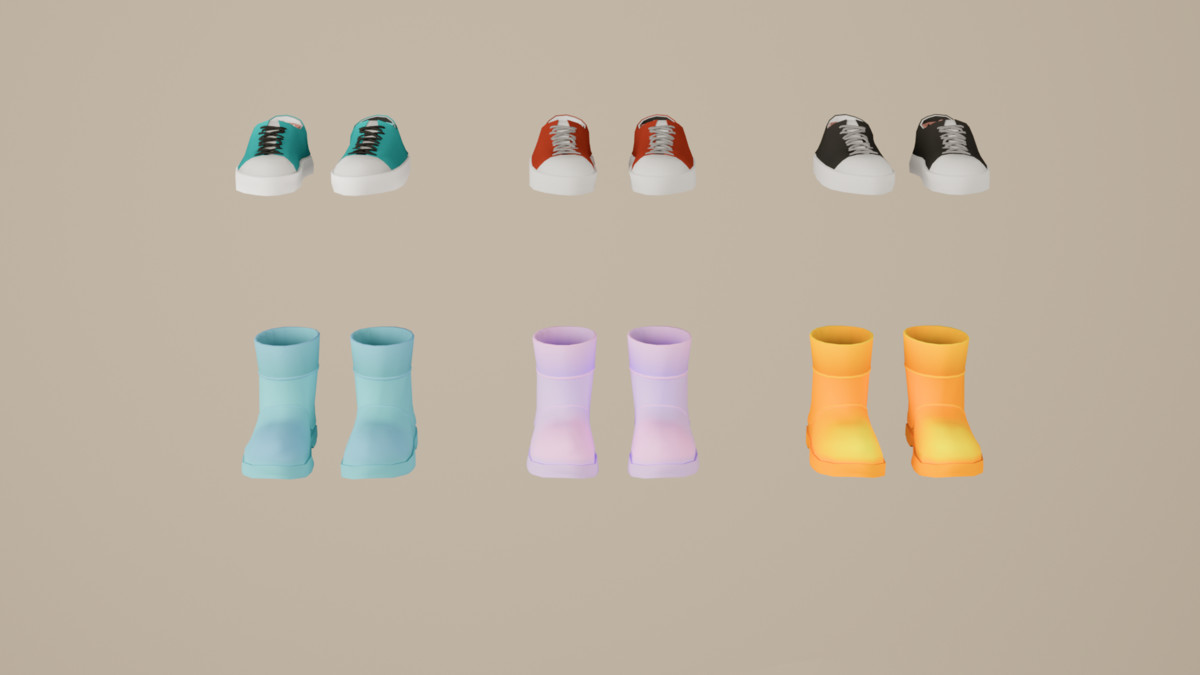 Modular Female Character Creator