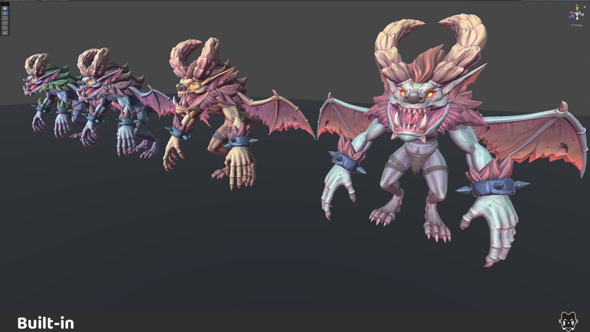 Stylized Fantasy Character (Morvane Duskwing)
