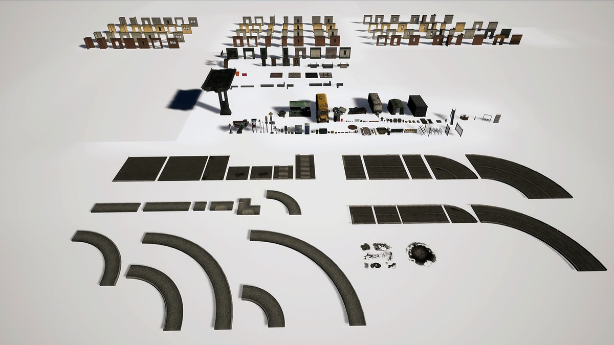 Post Apocalyptic Street