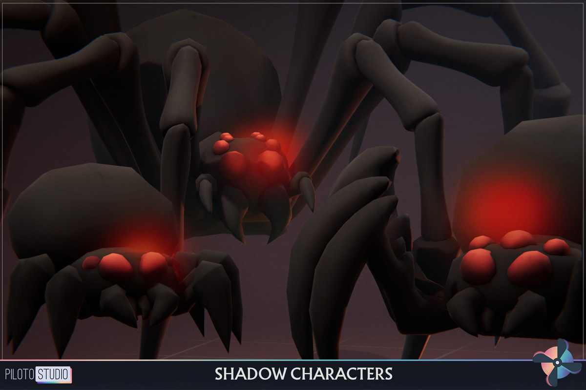 Shadow Ultimate MegaPack- 12 Families + Boss - 39 Characters + Animations