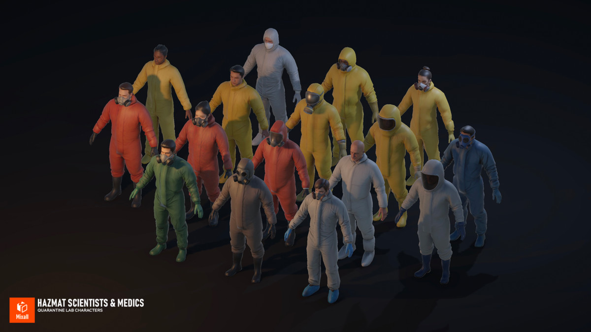 47 Medical & Lab Characters