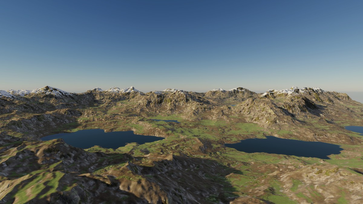 147 Procedural Terrains - Mountains, Lakes & Islands