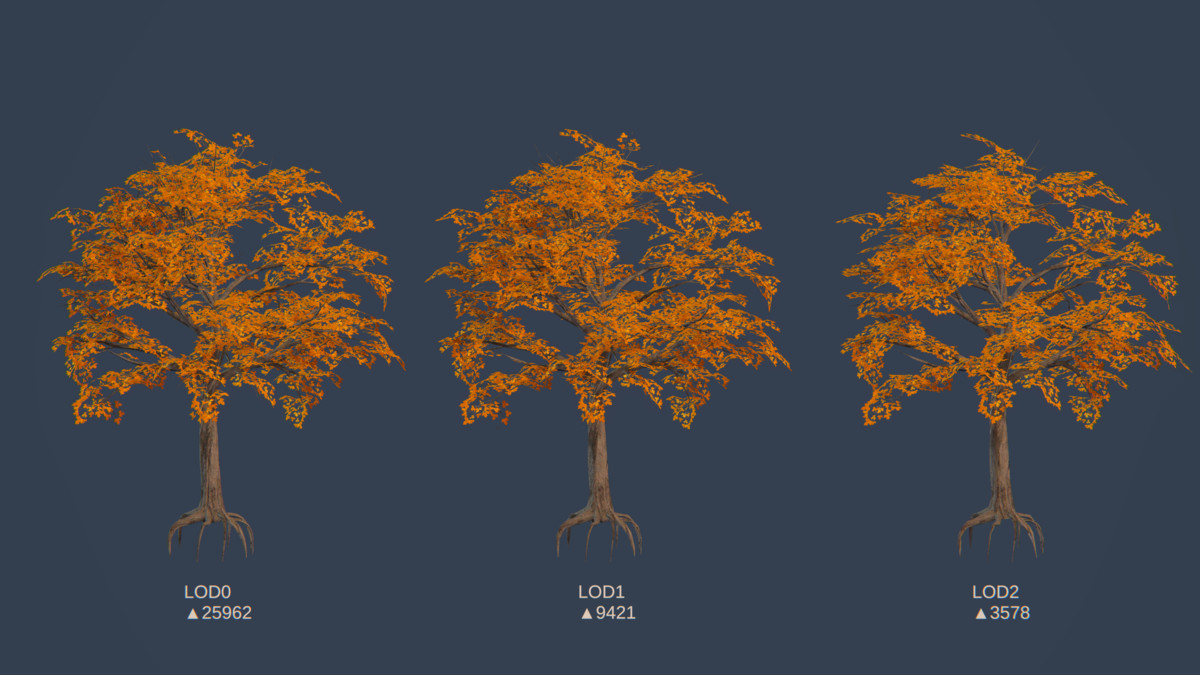 Retro Pixel Forest Set