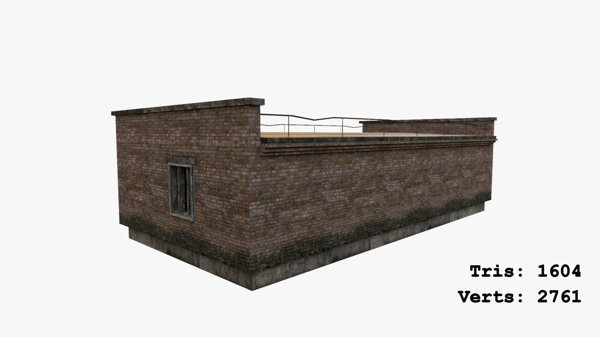 Abandoned Apocalyptic Buildings Mega Pack