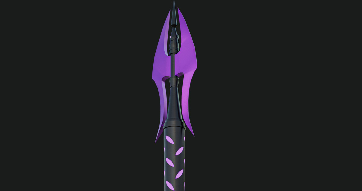 Fantasy Spear 02 URP and HDRP Textures