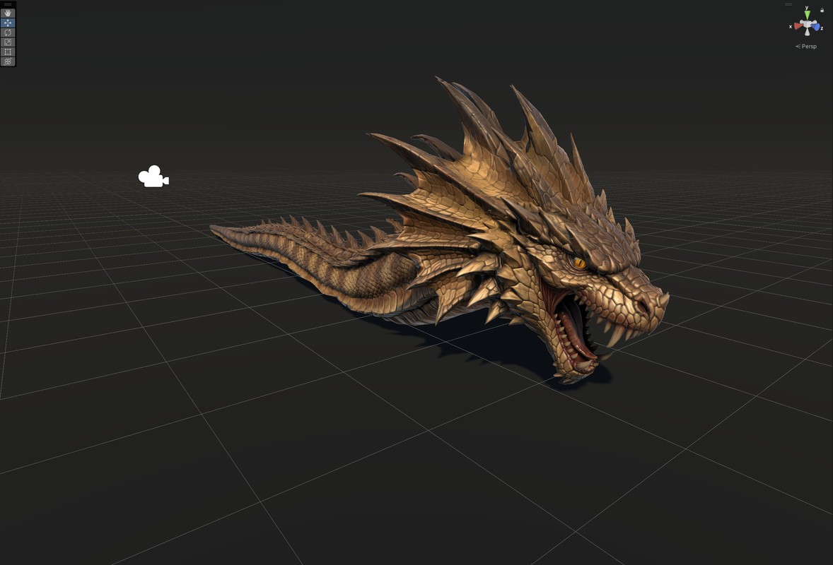 Basilisk Snake2 Character