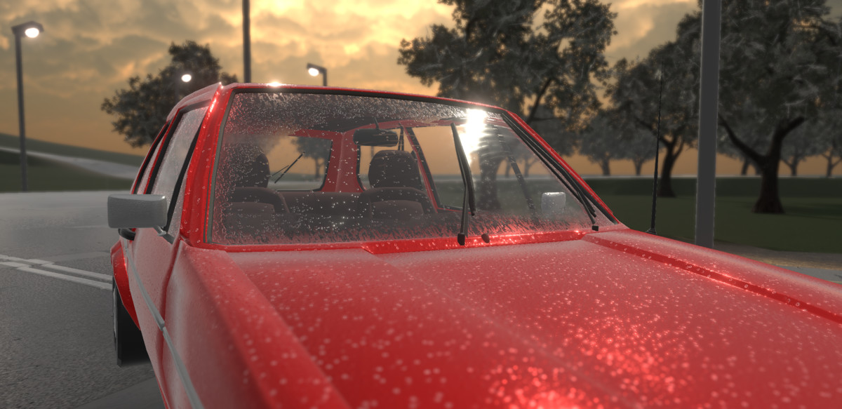 Windshield Rain Asset