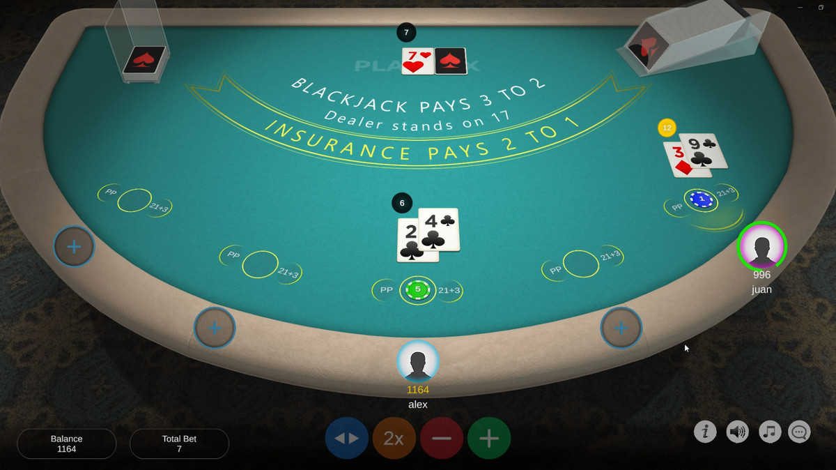 Multiplayer Blackjack Game
