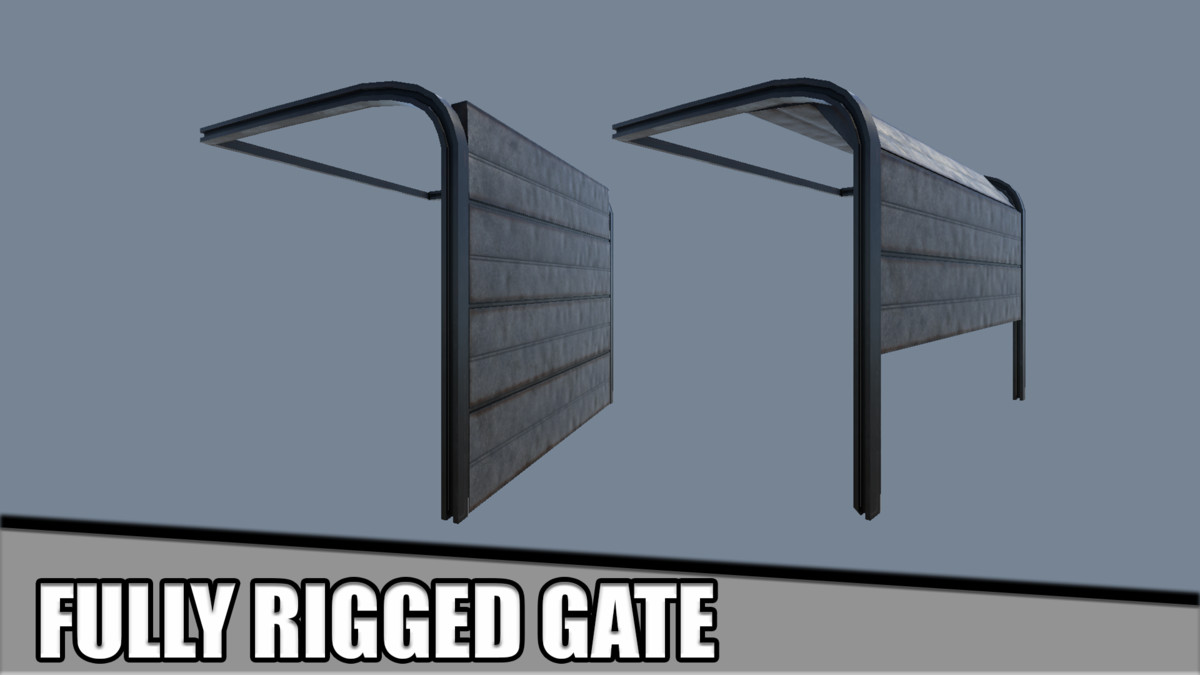 Car garage shop - Game environment