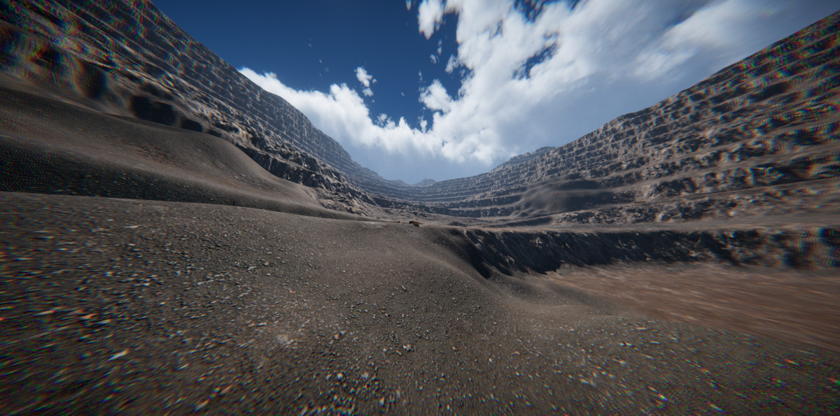 Open Pit Mine Environment