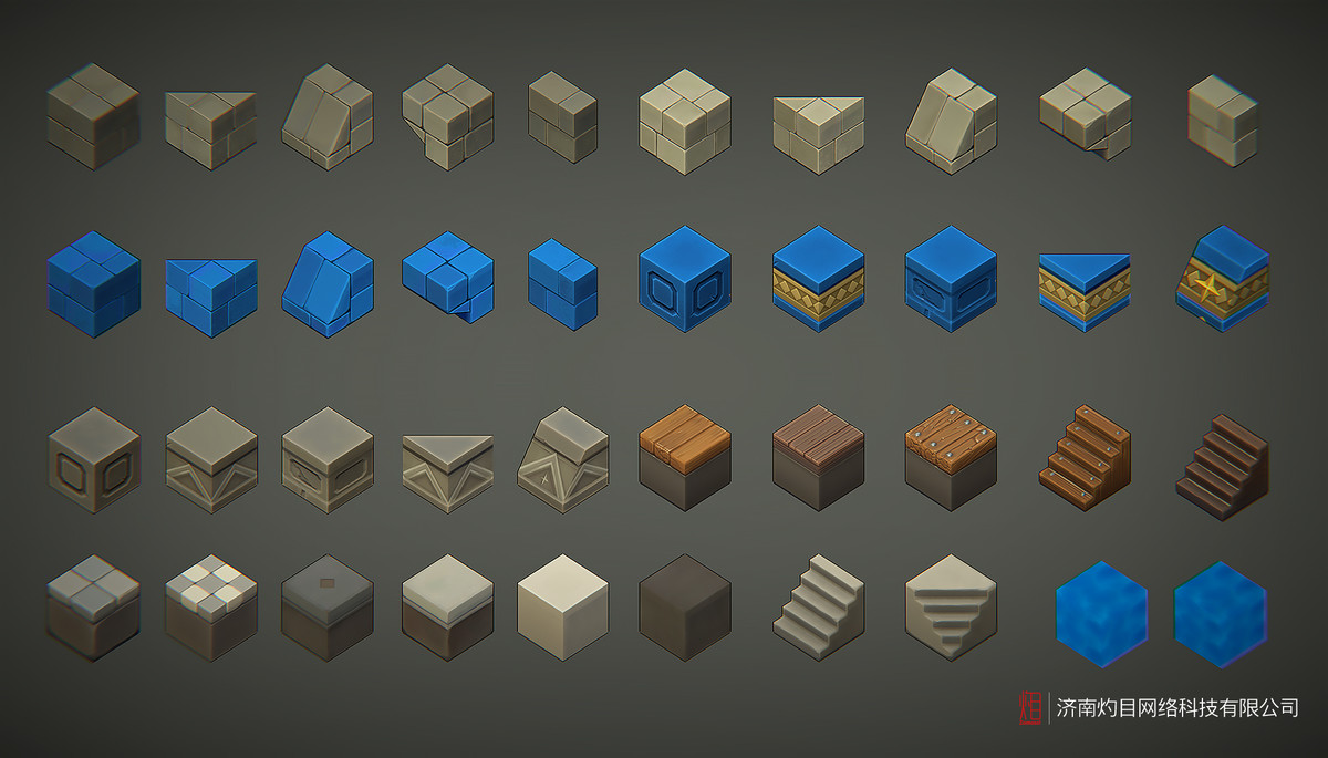 Z ! Voxel Assets - Imperial City