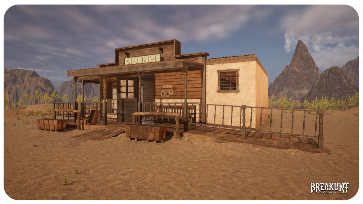 Western Sheriff's Office with Jail - Modular Environment