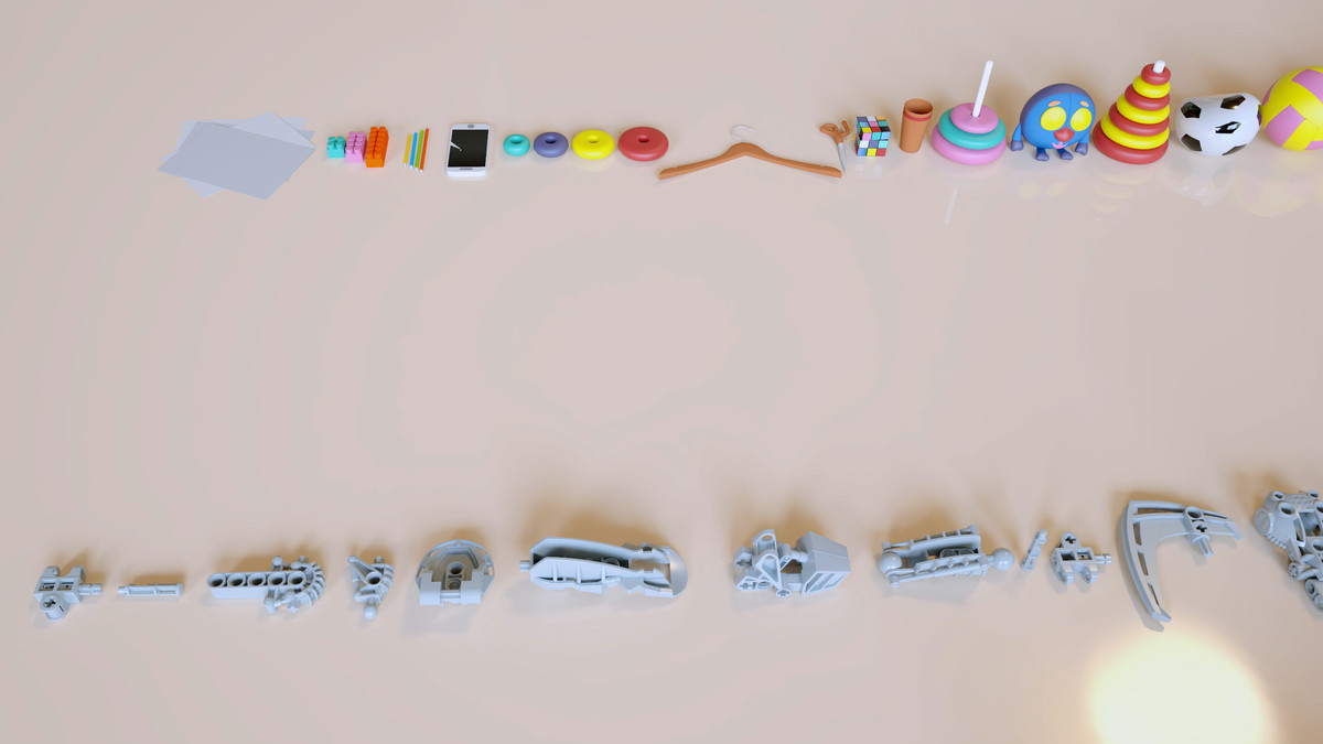 Lowpoly Stylized Street Garbage, Junk, Trash and Waste Set - 328 gameready props