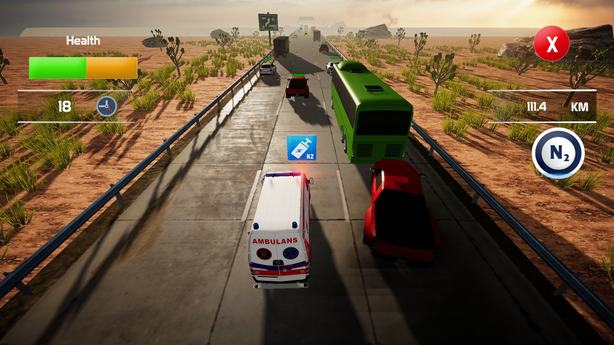 Traffic Racing Game