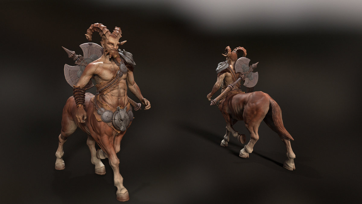 Barbarian centaur