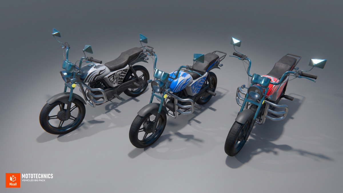 India City Kit - Modular Street Environment, People, Motorbikes