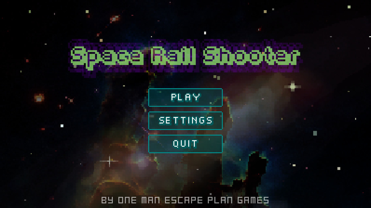 Retro Space Rail Shooter URP