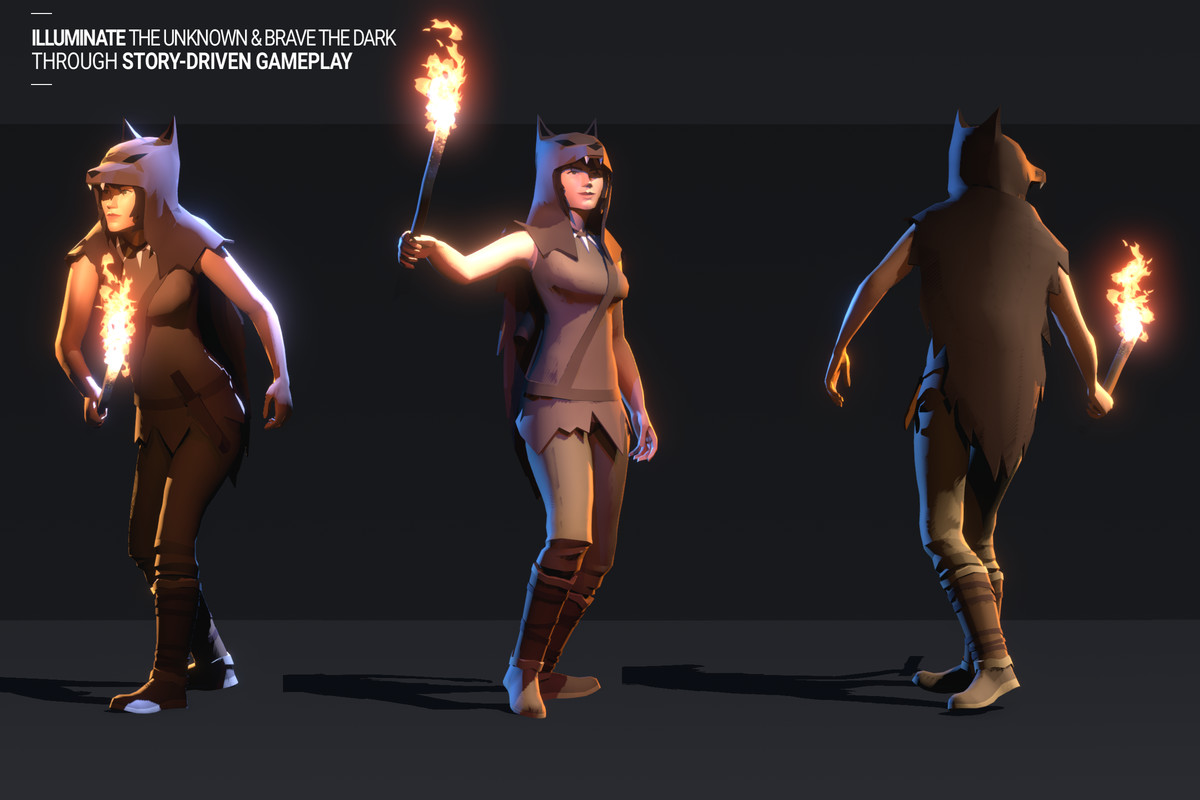 Polyquest Heroes: Warrior I Huntress