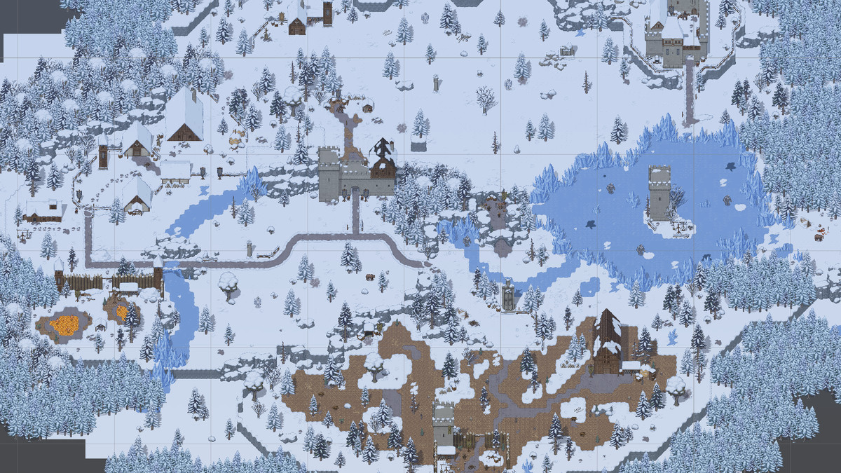 Pixel World - Snow Lands