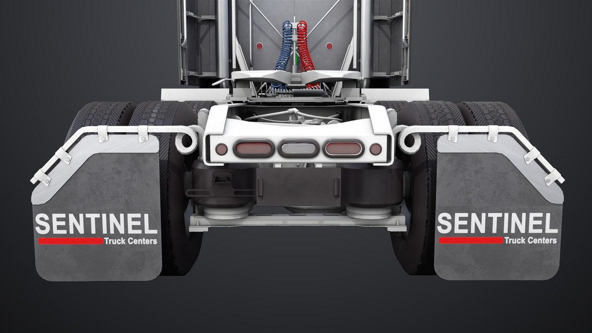 Heavy Truck Chassis 05 Grey Interior URP HDRP Textures