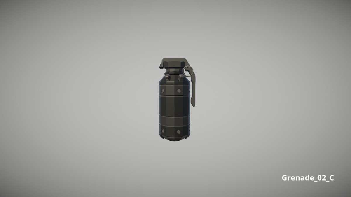 Cyberpunk Armory - Low Poly