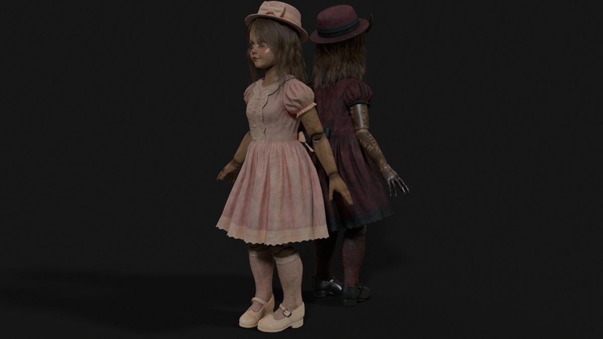 Mannequin girl — Doll and Demon Bundle