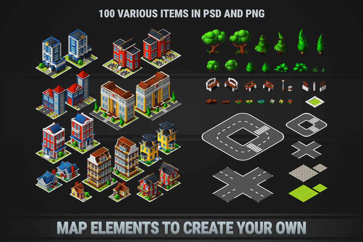 MK Puzzle Level Map Pack • 4 Themes Bundle