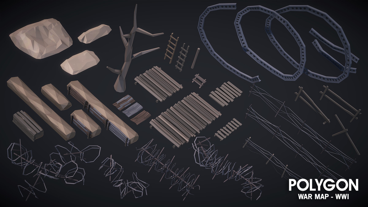 Value Bundle – POLYGON War Pack and WWI Map