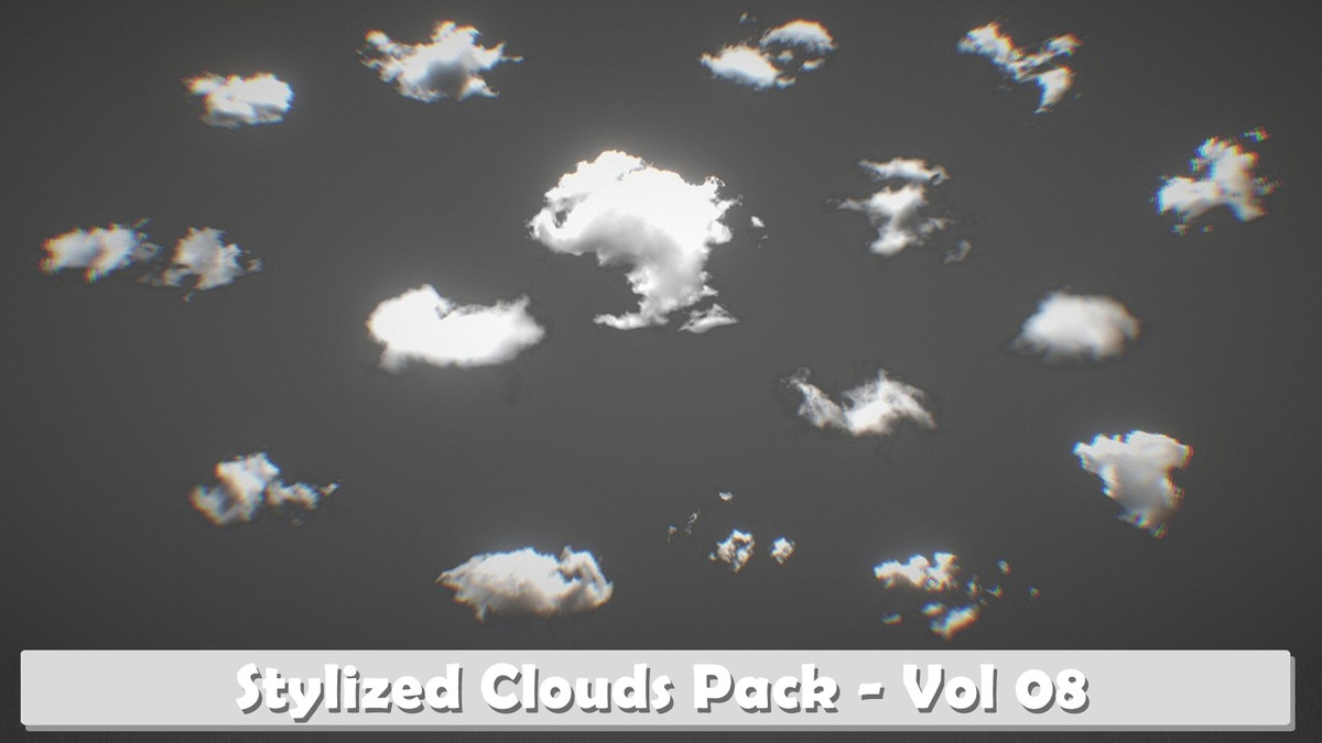 Stylized Clouds Collection
